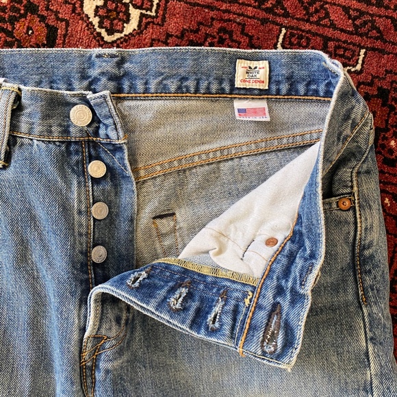Levi's Other - Levi's 501 White Oak Cone Denim Mens Jeans 31X30